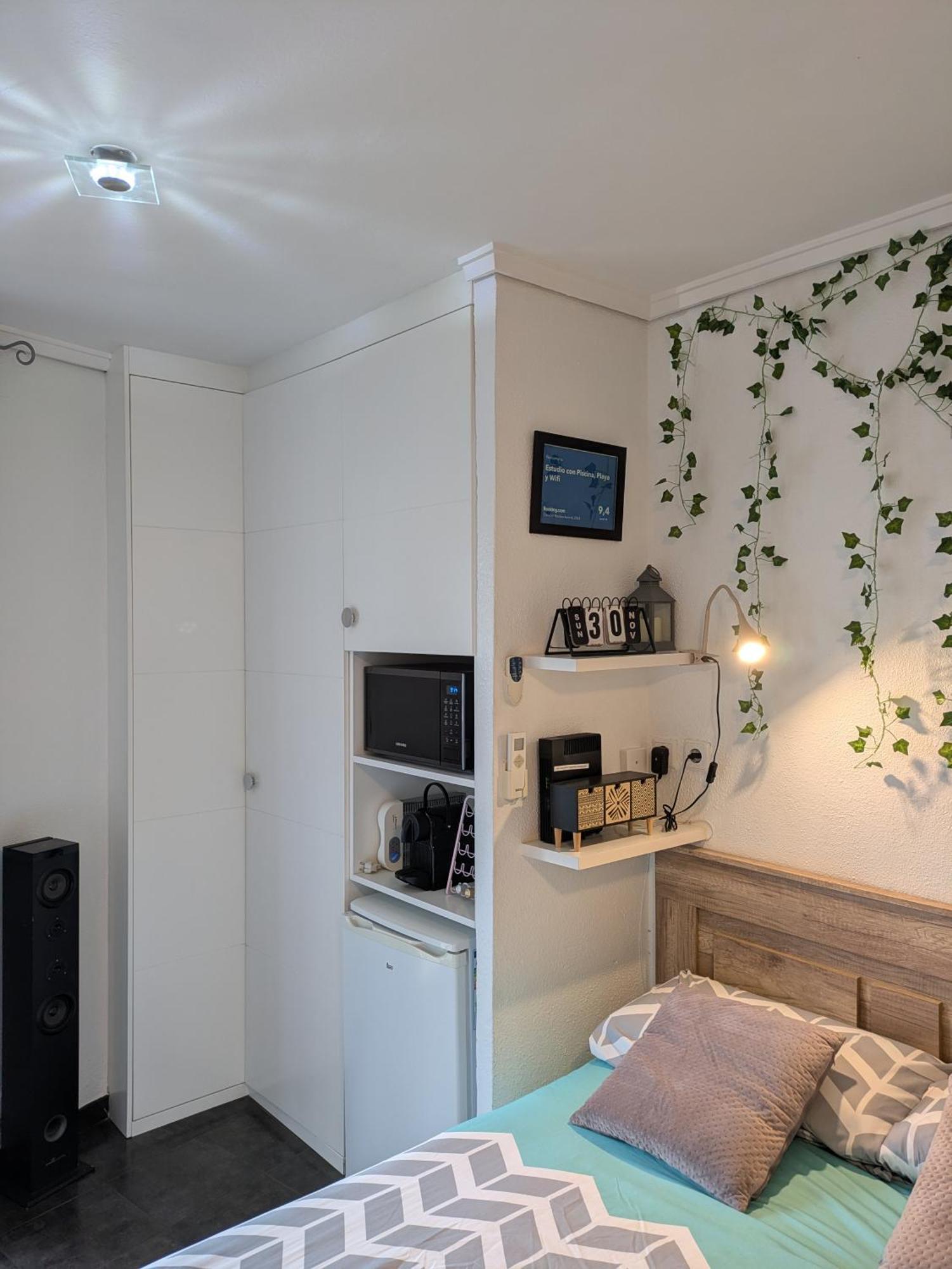 Estudio Con Piscina, Playa Y Wifi Дения Экстерьер фото